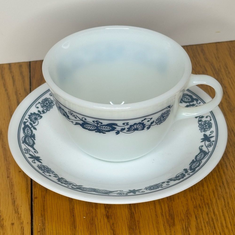 Vintage Corelle cup and saucer set